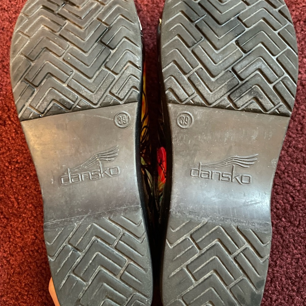 Dansko Multicolor Patterned Clogs - Picture 6 of 8